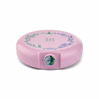 Caboodles For Good Cosmic Compact, Wicked: For Good Limited Edition, Lavender, Travel Organizer For Makeup Snap-Tight Latch For Mess-Free Travel, Compact Size, Mirror Included thumbnail 1