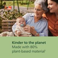 Philips Avent Ultra Soft Pacifiers - Orthodontic Design, for Babies 0-6 Months, Flexible Shield, Silicone Symmetrical Nipple, BPA-Free, 2 Sterilizing Cases, 4 Pack, SCF091/48 thumbnail 5