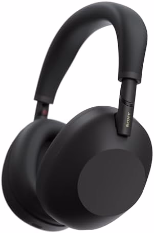 Sony WH-1000XM6 The Best Noise Canceling Wireless Headphones, HD NC Processor QN3, 12 Microphones, Adaptive NC Optimizer, Mastered by Engineers, Studio-Quality, 30-Hour Battery, Black