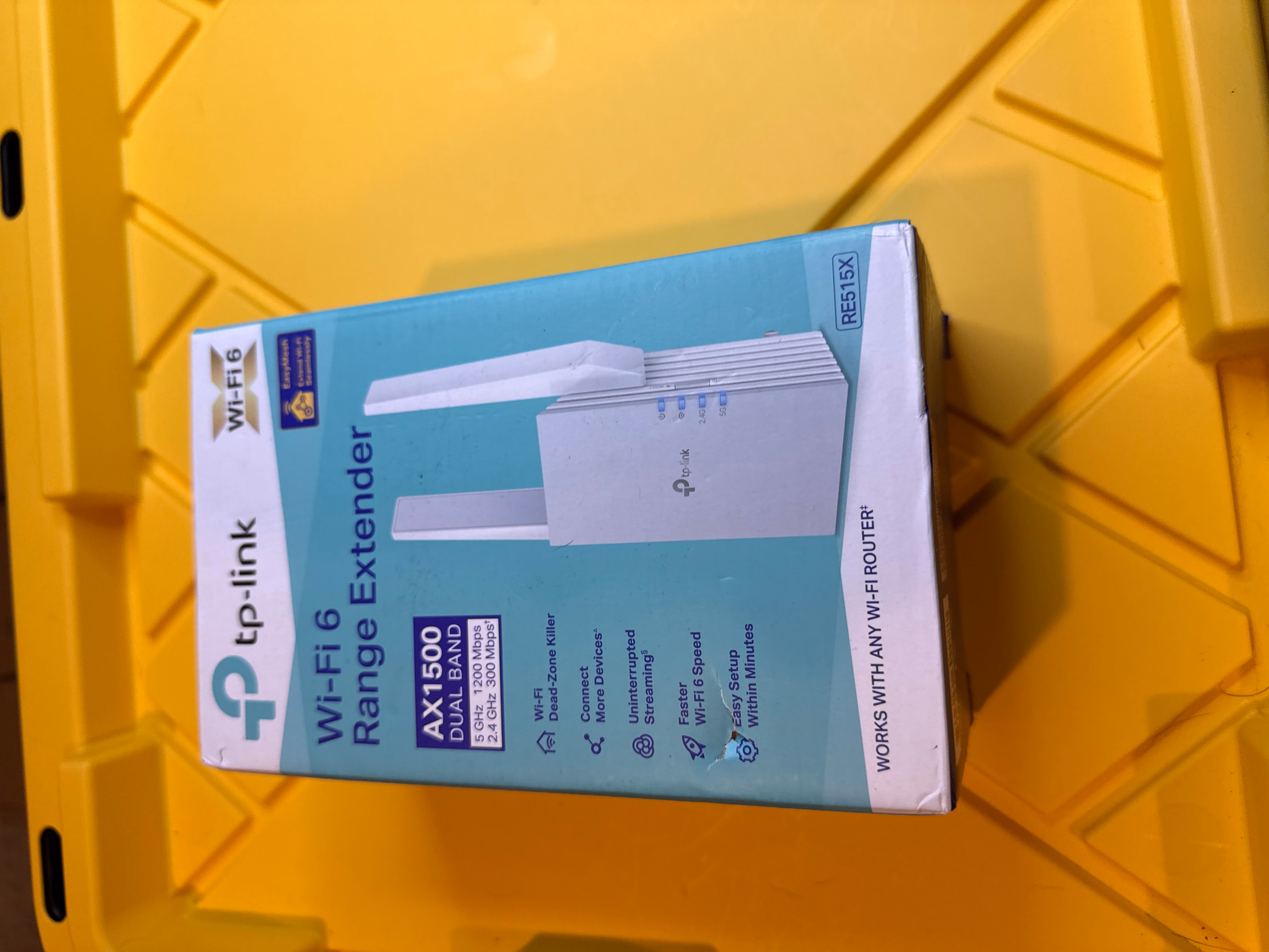 TP-Link RE515X AX1500 WiFi 6 Range Extender 64 Devices thumbnail 4