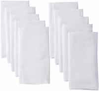 Gerber Unisex Baby Boys Girls Birdseye Prefold Cloth Diapers Multipack White 3-Ply 10 Pack thumbnail 1
