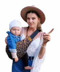 Toddler Sling Carrier – Adjustable Cotton Hip Carrier for Short Carries, Quick On & Off, 10–45 lbs (8 Months–4 Years) thumbnail 1