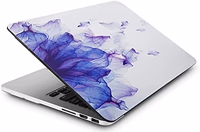 KECC Compatible with MacBook Pro 13 inch Case 2020-2025, 2016-2019 Release M2 M1 A2338 A2289 A2251 A2159 A1989 A1706 A1708 Plastic Hard Shell + Keyboard Cover, Purple Flower thumbnail 3