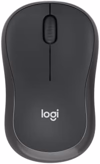 Logitech M240 Silent Bluetooth Mouse, Wireless, Compact, Portable, Smooth Tracking, 18-Month Battery, for Windows, macOS, ChromeOS, Compatible with PC, Mac, Laptop, Tablets - Graphite thumbnail 1