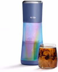 Mr. Coffee® Express Cold Brew Coffee Maker, 10-Minute Cold Brew Coffee Machine, Indigo thumbnail 1