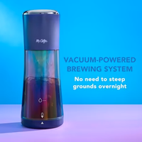 Mr. Coffee® Express Cold Brew Coffee Maker, 10-Minute Cold Brew Coffee Machine, Indigo thumbnail 5