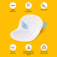 Medela Ultra-Breathable Nursing Pads, Highly Absorbent, Super Soft, Discreet Design for Comfortable Wear, Pack of 120 thumbnail 3