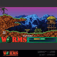 Blaze Evercade Worms Cartridge 1 512 Mb thumbnail 4