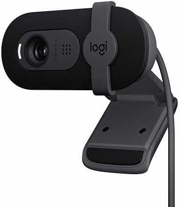 Logitech Brio 101 Full HD 1080p Nintendo Switch 2 100 USB-A, Black - View 1 of 2