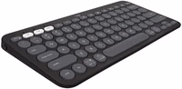 Logitech Pebble Keys 2 K380s, Multi-Device Bluetooth Wireless Keyboard with Customizable Shortcuts, Slim and Portable, Easy-Switch for Windows, macOS, iPadOS, Android, Chrome OS - Tonal Graphite thumbnail 1