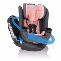 Evenflo REO by Revolve360 Rotating 2-in-1 Convertible Car Seat, 360 Degrees, Infant to Toddler, Forward and Rear Facing, Compact Design, One-time Install (Lenox) thumbnail 1