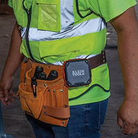 KLEIN TOOLS AEPJS2 Bluetooth Speaker with Magnetic Strip and Hook, Rechargeable, Wireless and Aux Capable, Hands Free Capable, 10 Hr Run Time, IP54 Dust and Water Resistant thumbnail 5