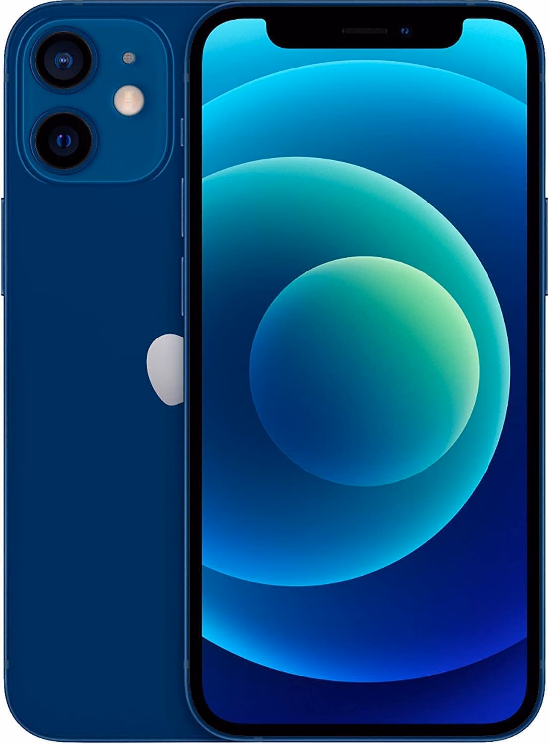 Apple iPhone 12 Mini, 128GB, Blue - Unlocked (Renewed) thumbnail 1