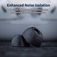 Comply TrueGrip MAX | Premium Memory Foam Replacement Earbud Tips for Apple AirPods Pro Gen 3 | Long Lasting Comfort, MAX Durability, Secure Fit, Superior Noise Isolation| Black (S/M/L) (3 Pairs) thumbnail 5