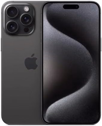 Apple iPhone 15 Pro Max, 1TB, Black Titanium - Unlocked (Amazon Renewed) thumbnail 1