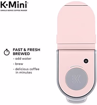 Keurig K-Mini Single Serve K-Cup Pod Coffee Maker, 6 to 12oz Brew size, with Cord Storage, Perfect for Small Spaces, Dusty Rose thumbnail 4