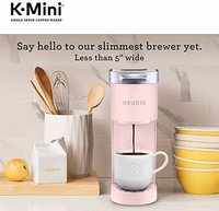 Keurig K-Mini Single Serve K-Cup Pod Coffee Maker, 6 to 12oz Brew size, with Cord Storage, Perfect for Small Spaces, Dusty Rose thumbnail 3