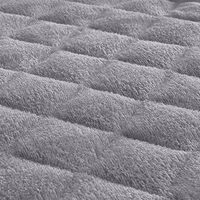 Diaper Changing Pad Liner Non-Slip, Waterproof Terry Mat, Quilted Absorbent Bassinet Liners Washable, 3 Pack 13"x 26" Reusable Portable Changing Table Pad Rectangle Grey thumbnail 2