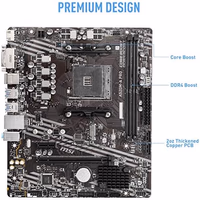 MSI A520M-A PRO V1 Gaming Motherboard (AMD Ryzen 5000, AM4, DDR4, PCIe 3.0, SATA 6Gb/s, M.2, USB 3.2 Gen 1, DVI/HDMI, Micro-ATX) thumbnail 2
