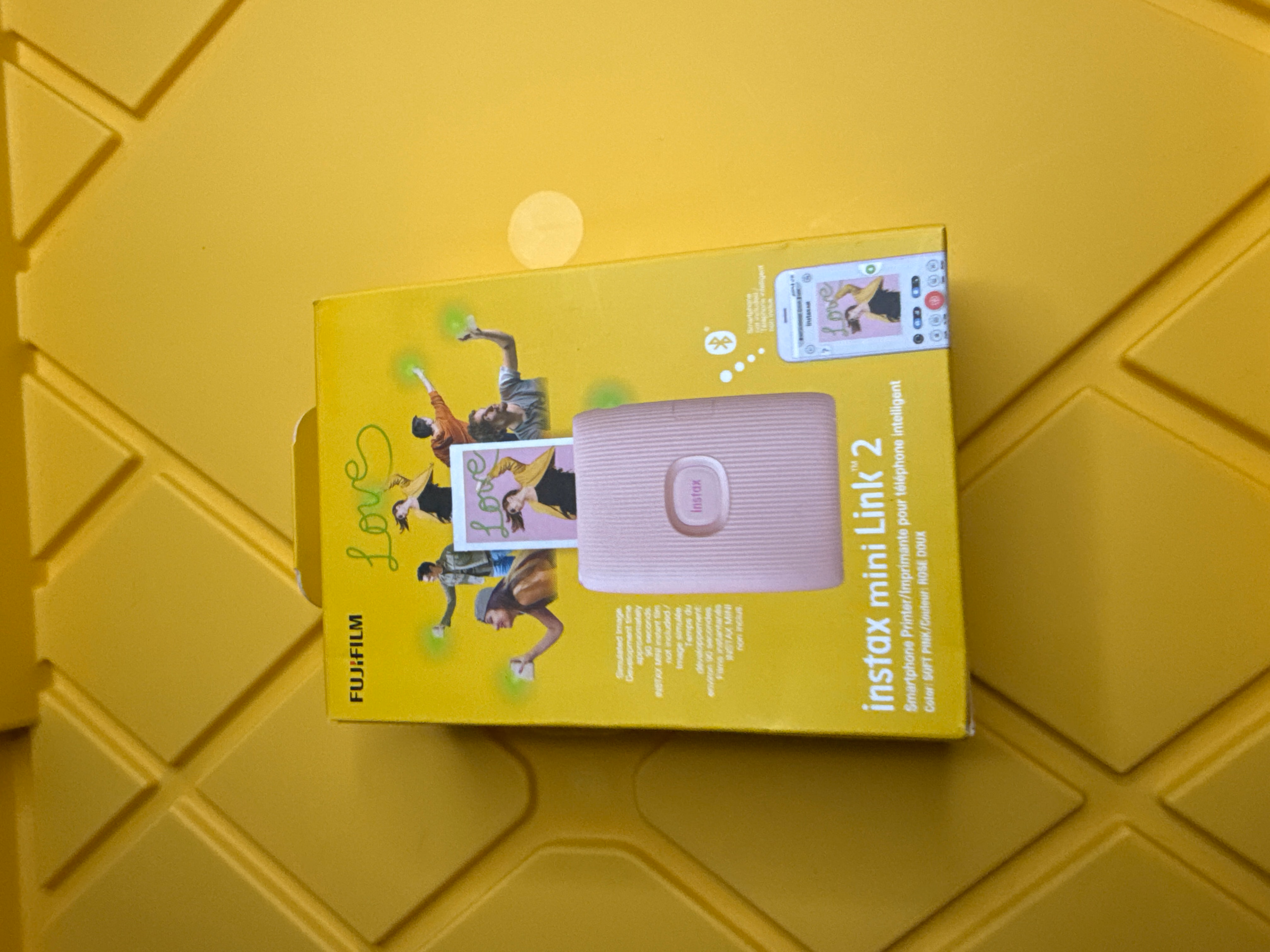 FUJIFILM Instax Mini Link 2 Smartphone 600024708 Soft Pink thumbnail 2