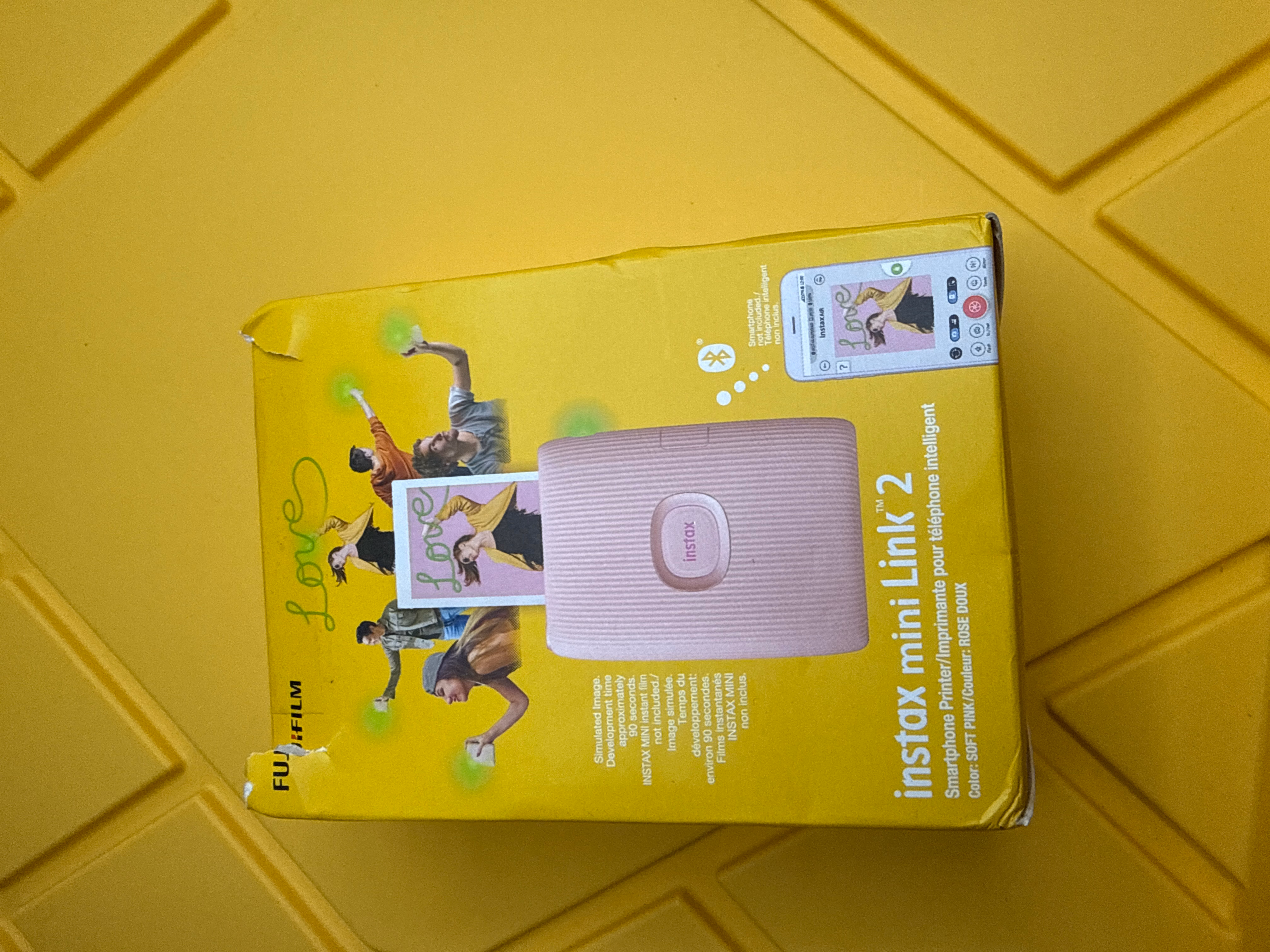 FUJIFILM Instax Mini Link 2 Smartphone 600024708 Soft Pink thumbnail 3