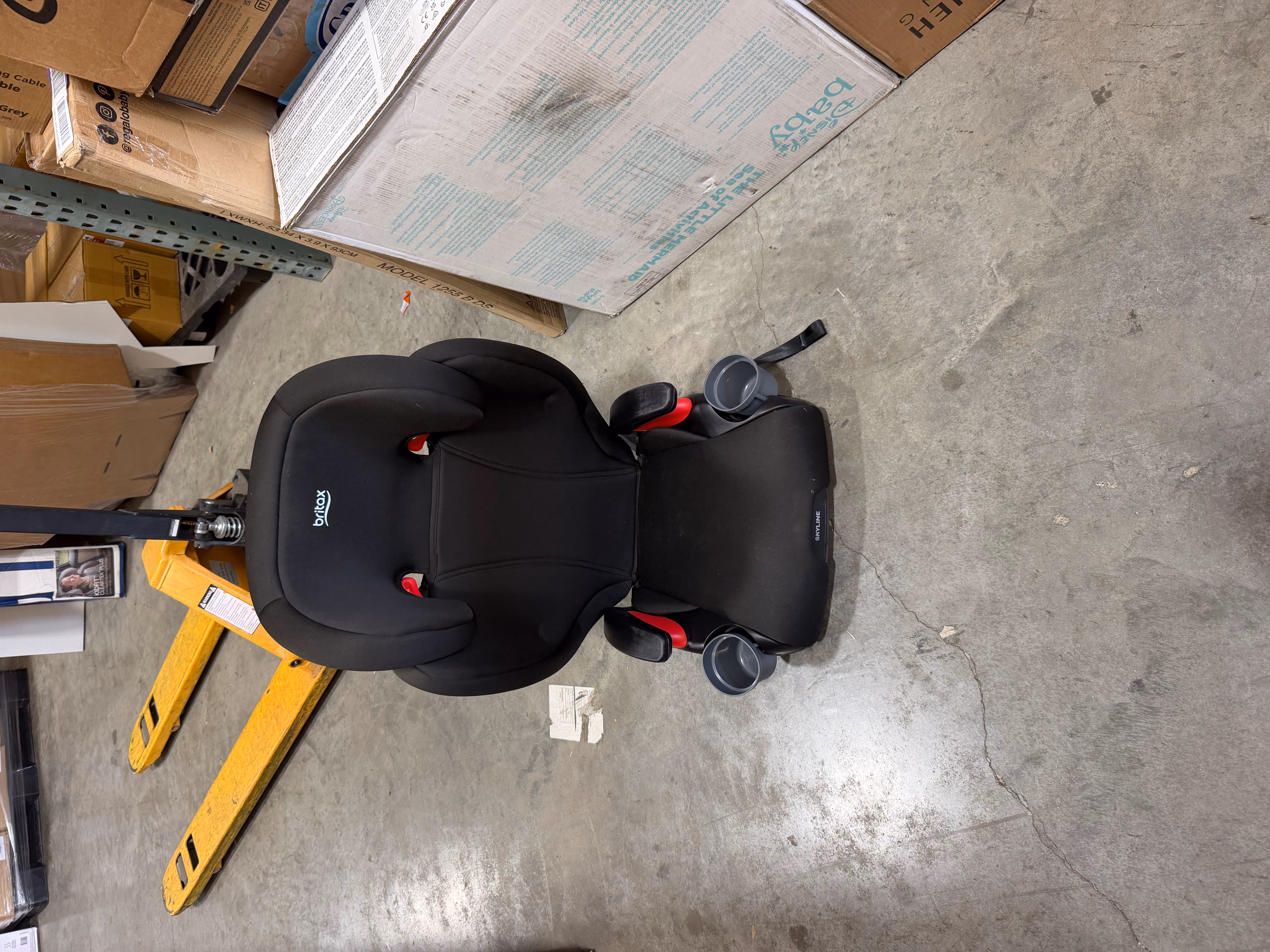 Britax Skyline 2-Stage Belt-Positioning Booster Car Seat, Dusk - Highback and Backless Seat thumbnail 5