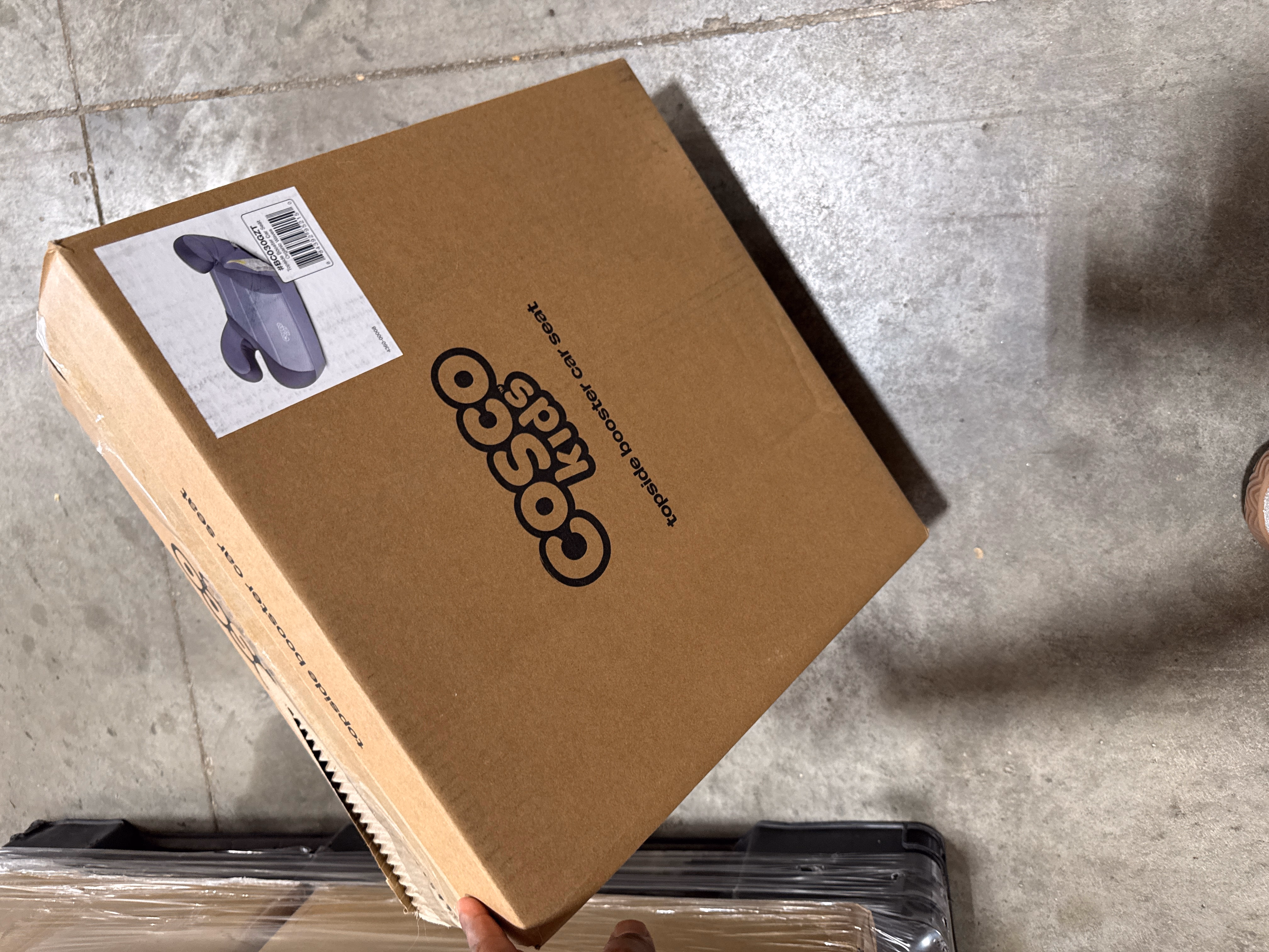 Cosco Topside Backless Booster Car Seat, Lightweight Booster Seats for Cars 40-100 lbs, Backless Booster Seat for Car, Leo thumbnail 5