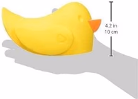 Munchkin® Beak™ Bath Spout Cover Safety Guard with Built-in bubble bath dispenser, Yellow thumbnail 3