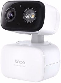 Tapo 2K Indoor/Outdoor Pan/Tilt Wired Security Camera - Baby Monitoring, Person & Baby Cry Detection, 360° Motion Tracking, Color Night Vision, Subscription-Free Local Storage or Optional Cloud, C216 thumbnail 1