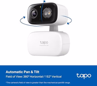 Tapo 2K Indoor/Outdoor Pan/Tilt Wired Security Camera - Baby Monitoring, Person & Baby Cry Detection, 360° Motion Tracking, Color Night Vision, Subscription-Free Local Storage or Optional Cloud, C216 thumbnail 3