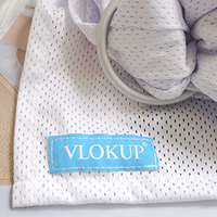 Baby Water Ring Sling Carrier | Lightweight Breathable Mesh Baby Wrap for Infant, Newborn, Kids and Toddlers | Perfect for Summer, Swimming, Pool, Beach | Great for Dad Too White thumbnail 5