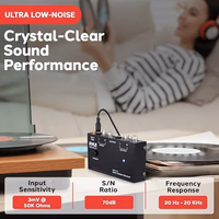 Pyle Phono Turntable Preamp - Mini Audio Stereo Phonograph Preamplifier with RCA Inputs & Outputs, Low Noise Operation, 12V DC Adapter Powered, Compatible with Turntables, Receivers, Speakers & More thumbnail 2