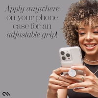 Case-Mate Minis - Cell Phone Stand/Grip - Suction Cup Cell Phone Holder [Removable for Wireless Charging] for iPhones, Android Smartphones, Kindles & More - Twinkle Stardust thumbnail 2