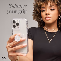 Case-Mate Minis - Cell Phone Stand/Grip - Suction Cup Cell Phone Holder [Removable for Wireless Charging] for iPhones, Android Smartphones, Kindles & More - Twinkle Stardust thumbnail 4