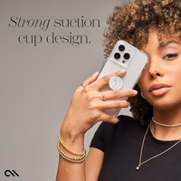 Case-Mate Minis - Cell Phone Stand/Grip - Suction Cup Cell Phone Holder [Removable for Wireless Charging] for iPhones, Android Smartphones, Kindles & More - Twinkle Stardust thumbnail 3