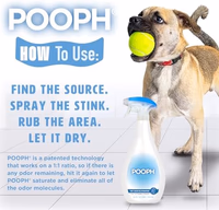 Pooph Pet Odor Eliminator, 20oz Spray - Dismantles Odors on a Molecular Basis, Dogs, Cats, Freshener, Urine, Poop, Pee, Deodorizer, Natures, Puppy, Fresh, Clean, Furniture, Potty, Safe thumbnail 3