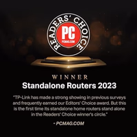 TP-Link AC1200 WiFi Router (Archer A54) - Dual Band Wireless Internet Router, 4 x 10/100 Mbps Fast Ethernet Ports, EasyMesh Compatible, Support Guest WiFi, Access Point Mode, IPv6 & Parental Controls thumbnail 2