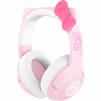 Razer Kraken Kitty V2 BT Wireless RGB Headset: Chroma RGB - Bluetooth 5.2-40 mm Drivers - 40 Hr Battery w/Type C Charging - Hello Kitty & Friends Edition thumbnail 1
