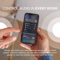 Belkin SoundForm Connect AirPlay 2 Adapter & Airplay 2 Receiver - Wireless Streaming for Apple Devices to Bluetooth Speakers - Optical & 3.5mm Speaker Inputs for iPhone 17, 16, MacBook Pro, & More thumbnail 4