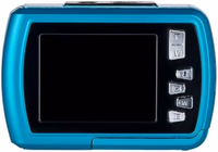 Polaroid IS048 Waterproof Instant Sharing 16 MP Digital Portable Handheld Action Camera, Teal thumbnail 3