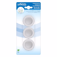 Dr. Brown's Narrow Storage/Travel Caps for Anti-colic Options+ Baby Bottles, fits 8 oz/250 mL and 4 oz/120mL, BPA-Free, 3-Pack thumbnail 1