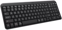 Logitech K250 Bluetooth Keyboard with Numpad, Easy Connectivity, Compact Wireless Keyboard Made with Recycled Plastic, Spill-Resistant, Comfortable Keys - Windows/MacOS - Graphite thumbnail 1