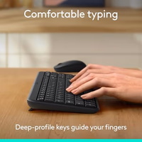 Logitech K250 Bluetooth Keyboard with Numpad, Easy Connectivity, Compact Wireless Keyboard Made with Recycled Plastic, Spill-Resistant, Comfortable Keys - Windows/MacOS - Graphite thumbnail 4