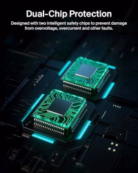 Belkin Portable Charger, Wireless Power Bank 15W 5000mAh w/ Qi2, MagSafe Charger + Built-in Pop-up Kickstand - iPhone 17, Air, Pro, Pro Max, AirPods, Apple Watch, Google Pixel 10, etc. - Black thumbnail 5