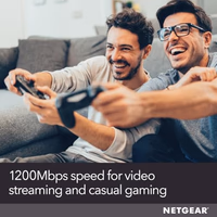 NETGEAR WiFi Range Extender (EX6120) - Add up to 1,500 sq. ft., 25 Devices - AC1200 Dual Band Wireless Signal Extender (Up to 1.2 Gbps Speed), Compact Wall Plug Design – Free Expert Help thumbnail 3