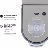 Keurig K-Mini Plus Single Serve K-Cup Pod Maker Studio Gray thumbnail 5