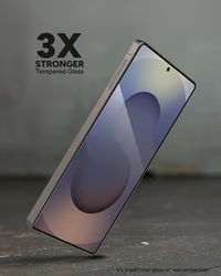 ZAGG Glass+ Samsung Galaxy S25 Ultra Screen Protector – Extreme Impact & Shatter Protection, Scratch-Resistant, Smudge-Resistant, Fingerprint Scanner Compatible, InvisibleShield, Easy Installation thumbnail 3