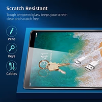 NEW'C 2 Pack Designed for iPad 9.7 Inch (2018/2017,6th/5th Generation),iPad Air 1,iPad Air 2,iPad Pro 9.7 Inch Screen Protector Tempered Glass, Ultra Resistant (Easy Installation Frame) thumbnail 5