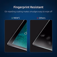 NEW'C 2 Pack Designed for iPad 9.7 Inch (2018/2017,6th/5th Generation),iPad Air 1,iPad Air 2,iPad Pro 9.7 Inch Screen Protector Tempered Glass, Ultra Resistant (Easy Installation Frame) thumbnail 4