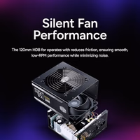Cooler Master MWE Gold 750 V2 Fully Modular Power Supply – 750W 80+ Gold Certified PSU, Dual EPS Connectors, Semi-Fanless Low Noise Design, Flat Black Cables, Reliable ATX Gaming PSU, 5-Year Warranty thumbnail 3